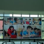 Video Wall 3x3 fara rame - EduApps - Biblioteca Nationala a Romaniei - 2016