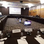 LED displays & sound system at CRENERG Conference - Crowne Plaza Bucharest - 2018